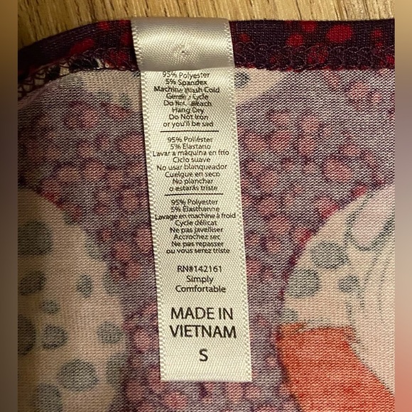 Cruella DeVille A-Line/Swing Dress size S. LuLaRoe “Carly” style dress w/slits. - Picture 5 of 10